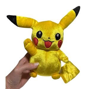 Tomy Pokemon Pikachu 2016 Stuffed Animal Plush 9" Yellow‎ Limited Edition Toy